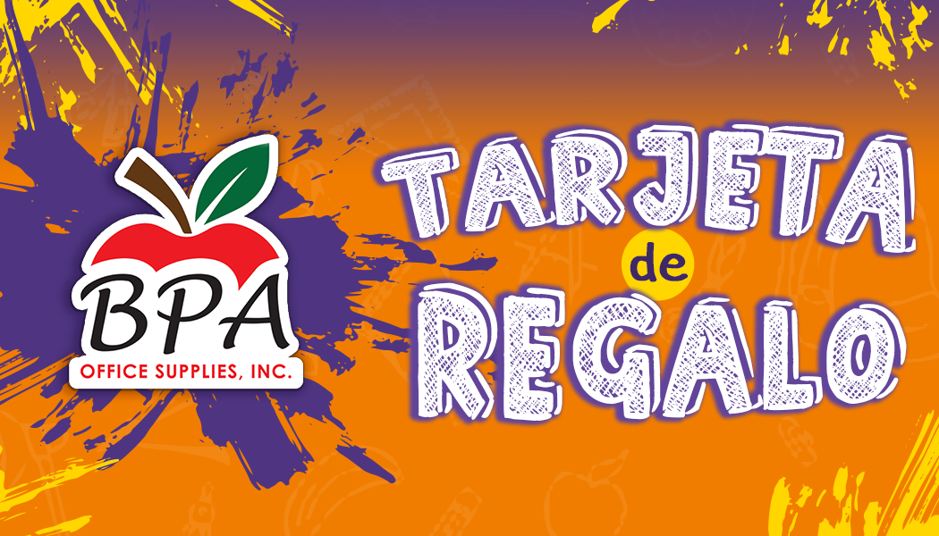Tarjeta de regalo - BPA Office Supplies